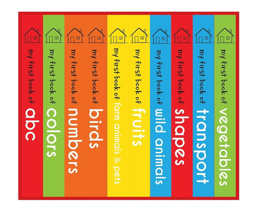 My First Library: Boxset of 10 Board Books