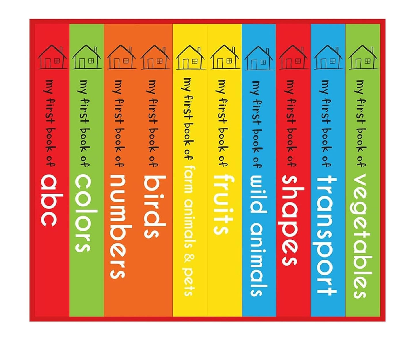 My First Library: Boxset of 10 Board Books