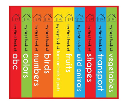 My First Library: Boxset of 10 Board Books