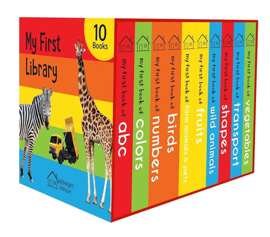 My First Library: Boxset of 10 Board Books